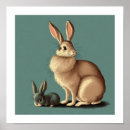Zoek naar vintage konijn posters Bunny