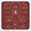 Zoek naar etnisch patroon stickers Aztec