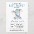 Zoek naar blue elephant babyshower uitnodigingen Baby shower van olifanten