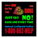 Zoek naar drugs posters Liefde