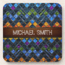 Zoek naar leather onderzetters Patroon