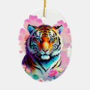 Zoek naar grappige tijger ornamenten Schattig