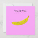 Zoek naar grappige banaan kaarten Bedankt