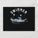 Zoek naar zwemmers briefkaarten Zwembad