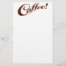Zoek naar koffie briefpapier Schattig