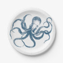 Zoek naar octopus borden Blauw