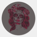 Zoek naar dag van de doden stickers Sugar skull