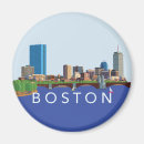 Zoek naar boston magneten Illustratie