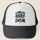 Zoek naar drummer petten Slaan