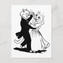 Zoek naar paarse kat briefkaarten Katten