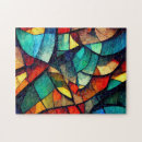 Zoek naar glas puzzels Geometrisch