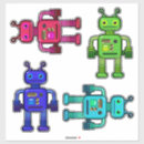 Zoek naar robot tekening stickers Voor kinderen