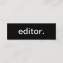 Zoek naar editors visitekaartjes Voor iedereen