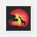 Zoek naar zonsondergang servetten Schemer