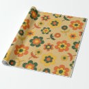 Zoek naar retro jaren 70 cadeaupapier Bloemen