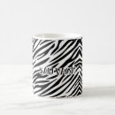 Zoek naar zebra print mokken Wild