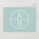 Zoek naar initialen briefkaarten Monogrammen