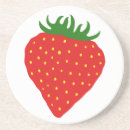 Zoek naar aardbei onderzetters Schattig