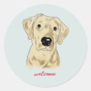 Zoek naar zwart labrador stickers Waterverf