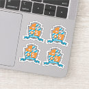 Zoek naar witte wolf stickers Hond