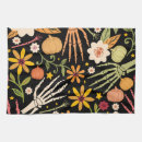 Zoek naar abstract patroon keuken handdoeken Illustratie