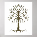 Zoek naar boom ringen posters White tree of gondor