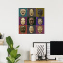 Zoek naar maskers posters Antiek