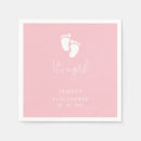 Zoek naar voetafdrukken servetten Eenvoudig