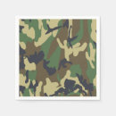 Zoek naar camouflage papieren servetten Groen