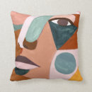 Zoek naar abstract face kussens Meisjeskracht