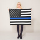 Zoek naar amerikaanse vlag fleece dekens Dunne blauwe lijn