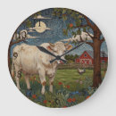 Zoek naar leuke koe klokken Boerderij