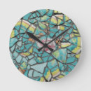 Zoek naar tile klokken Turquoise