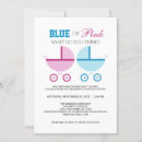 Zoek naar gender reveal babyshower uitnodigingen Modern