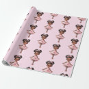 Zoek naar ballet cadeaupapier Illustratie