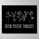 Zoek naar positieve gedachten posters Positief denken