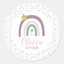 Zoek naar regenboog ronde stickers Paars