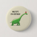 Zoek naar dinosaurus buttons Jurassisch