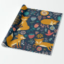 Zoek naar vossen cadeaupapier Bloem