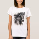 Zoek naar zwart paard tshirts Voor haar