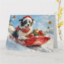 Zoek naar slee hond kaarten Kerstmis