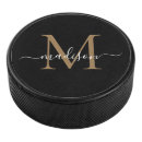 Zoek naar hockey pucks Monogrammen