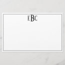 Zoek naar zwart wit ontwerp briefpapier Voor iedereen