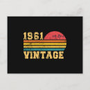 Zoek naar 1961 verjaardagskaarten Vintage