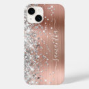 Zoek naar rose gold glitter iphone hoesjes Glazuur