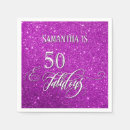 Zoek naar donkerroze servetten 50ste verjaardag