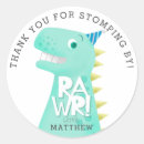 Zoek naar leuke dinosaurus stickers Jongen