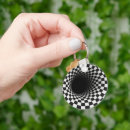 Zoek naar optische illusie sleutelhangers Duizelig