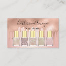 Zoek naar nagellak visitekaartjes Roos goud