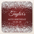 Zoek naar donkerrood onderzetters Modern